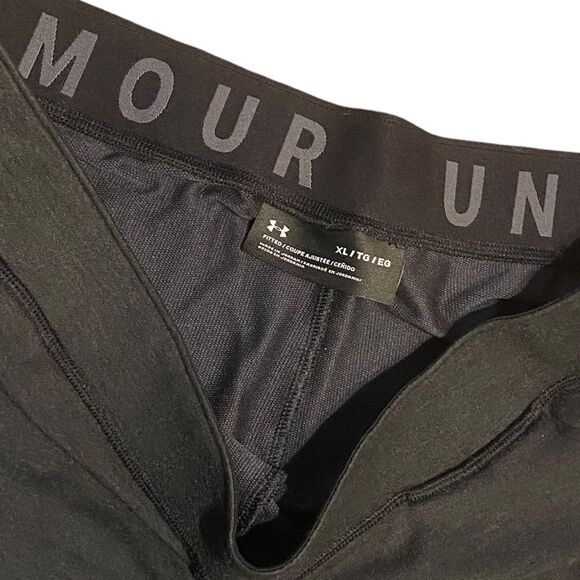 Under Armour UA Wm’s Sz XL Dark Gray Featherweight Stretchy Fleece Fitted Pants - Picture 4 of 5